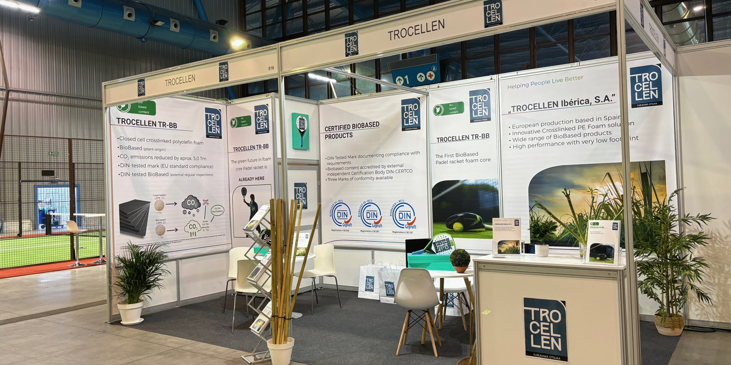 Trocellen Ibérica dived into new opportunities at the Padel World Summit in Malaga