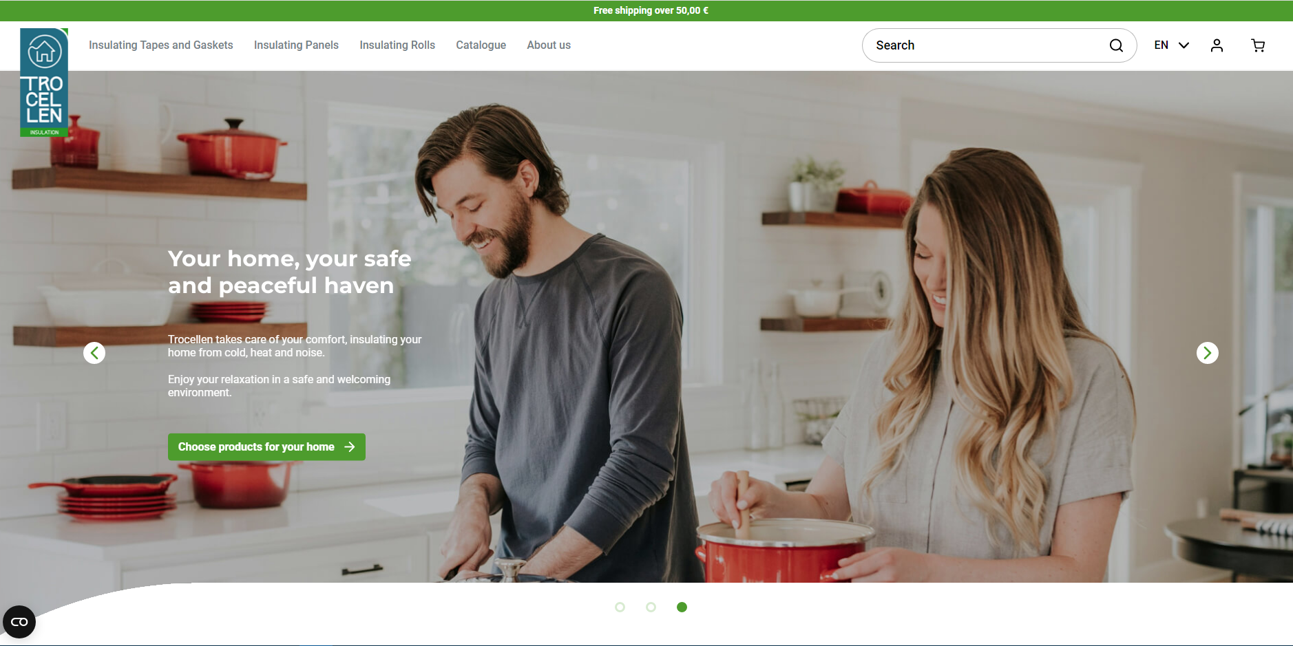 The Trocellen Insulation webshop has been launched!